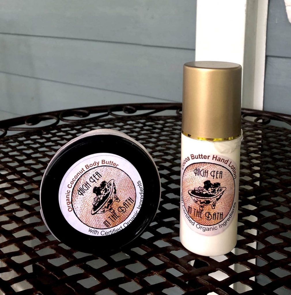 Try our Beautiful Organic Cocoa Butter Hand Lotion for FREE